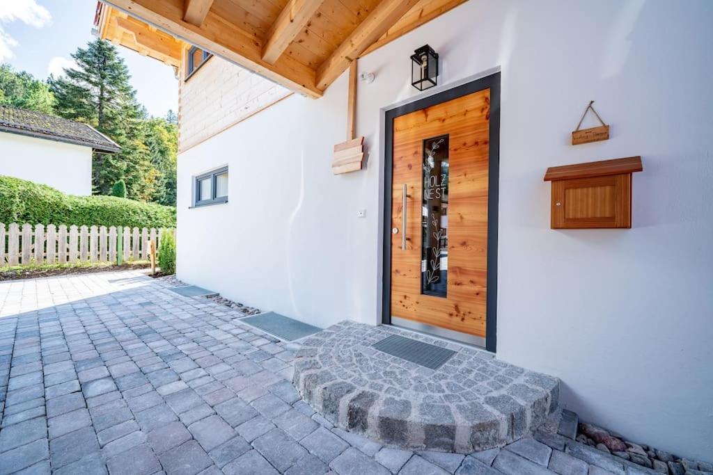 Holznest - Dein Urlaub Im Gemuetlichen Holzhaus Appartement Schönau am Königssee Buitenkant foto