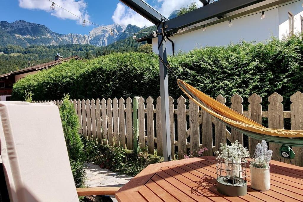 Holznest - Dein Urlaub Im Gemuetlichen Holzhaus Appartement Schönau am Königssee Buitenkant foto