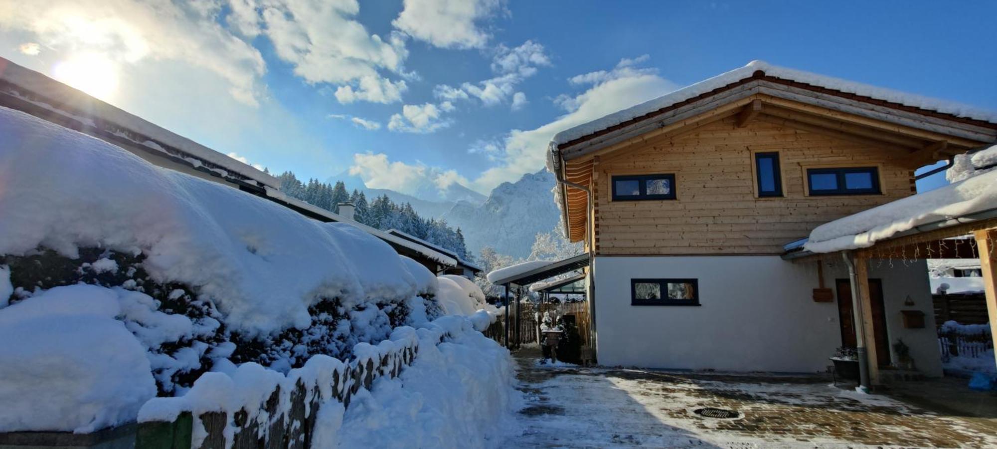 Holznest - Dein Urlaub Im Gemuetlichen Holzhaus Appartement Schönau am Königssee Buitenkant foto